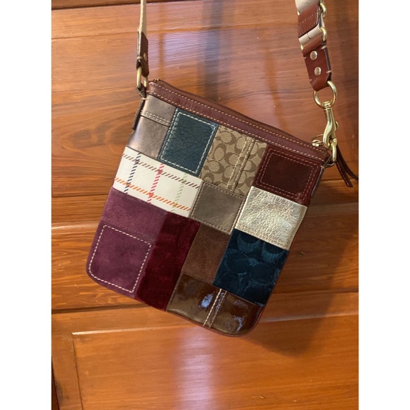 Coach Patchwork Small Crossbody Purse - Picture 3 of 4